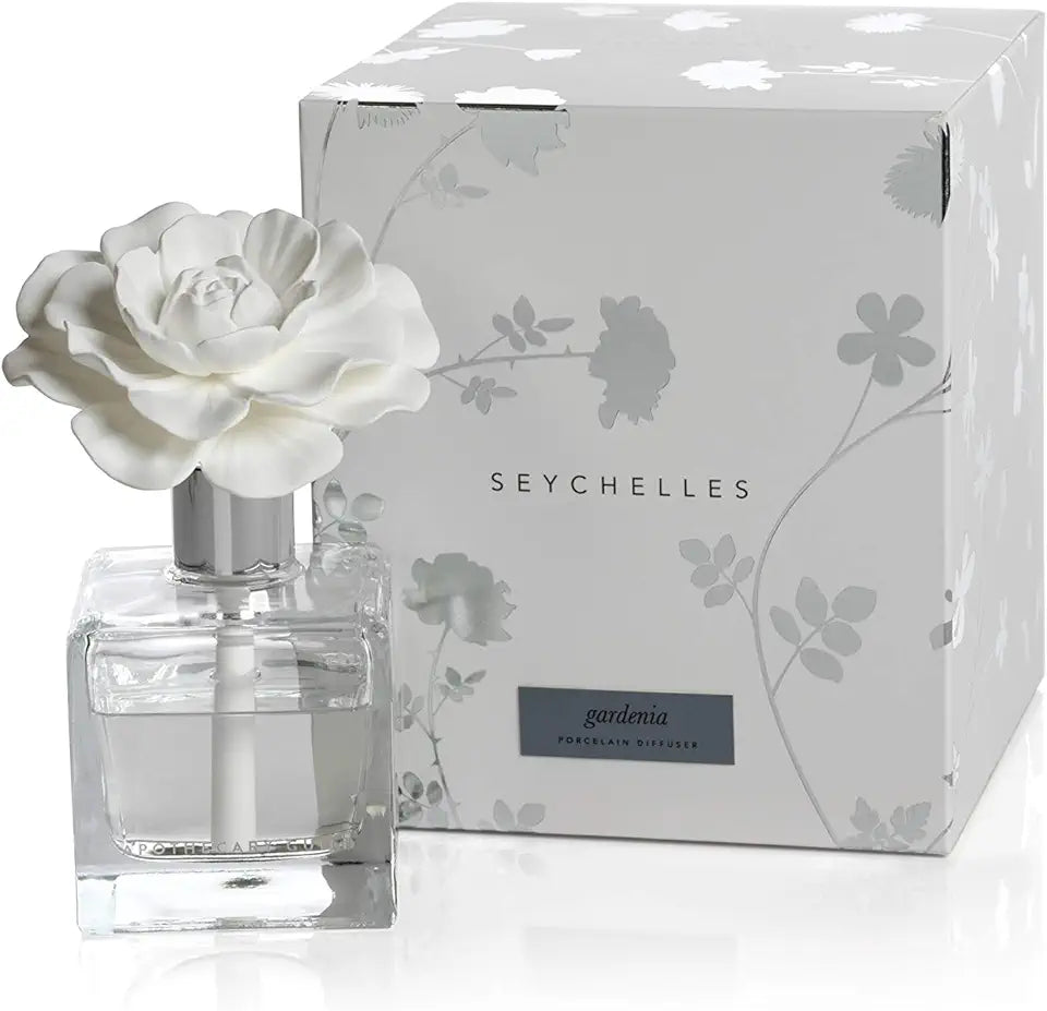 Porcelain Scented Diffuser Square Bottle B6489