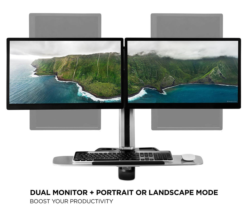 Bracket for 2 LCD Displays B84640