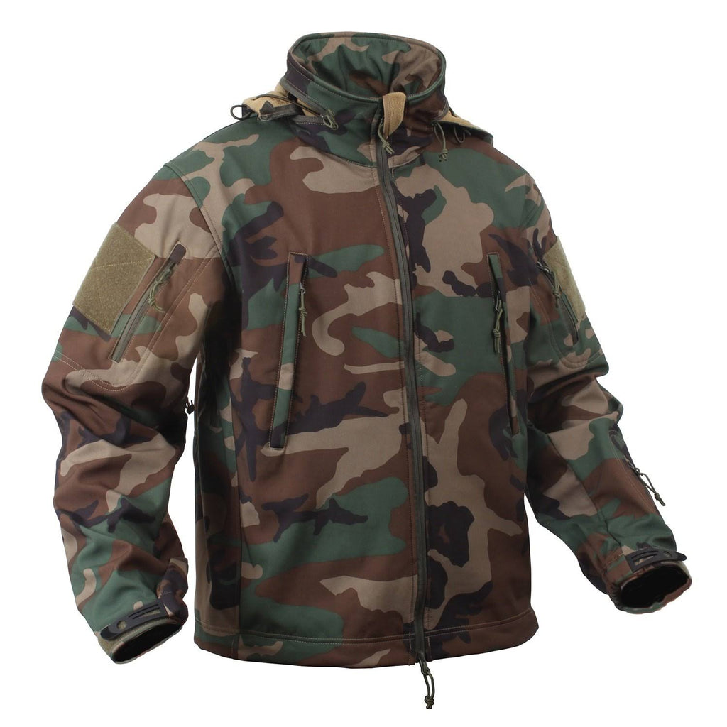 Tactical Soft Shell Camo Jacket N3713