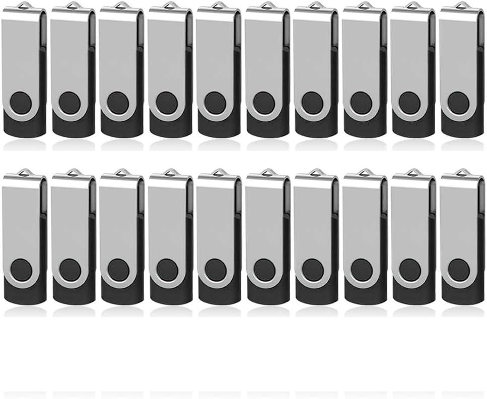 4GB USB 2.0 Swivel Flash Drive 20 Pack X480