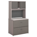 Lateral File Cabinet with Hutch R83813
