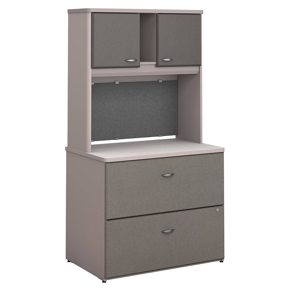 Lateral File Cabinet with Hutch R83813