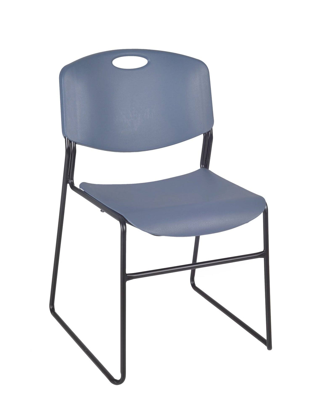 Round Breakroom Table and 4 Stack Chairs X22133