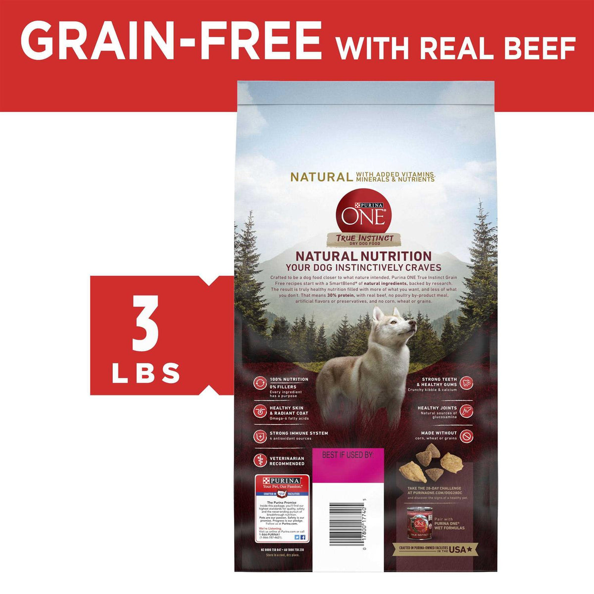 Grain Free Natural Dry Dog Food M3222