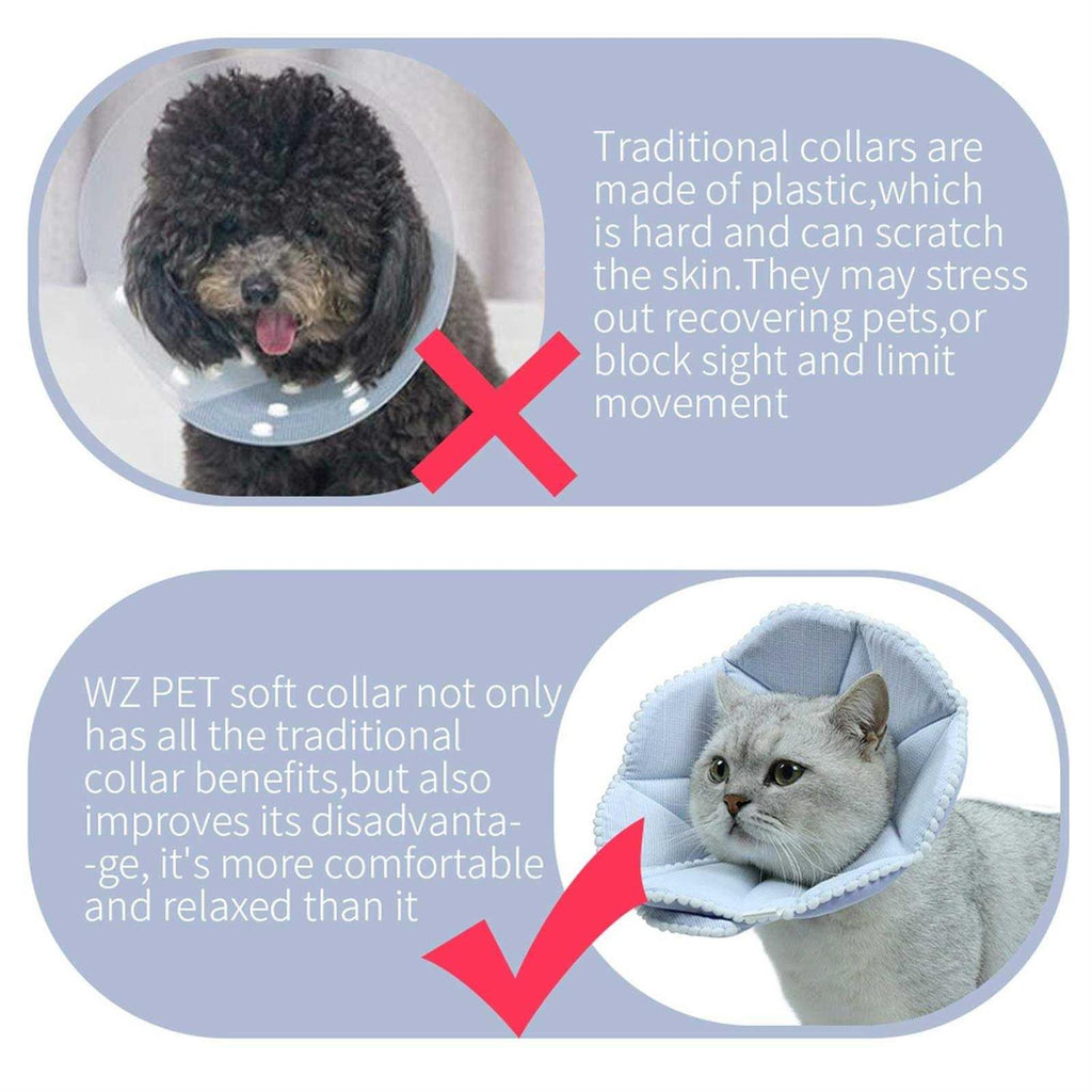 Soft Adjustable Cat Recovery Collar W663828