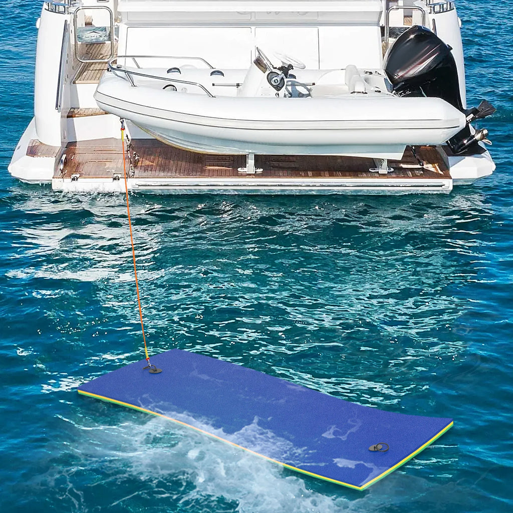 9x3FT 3-Layer Tear-Resistant XPE Foam Water Floating Pad U115875