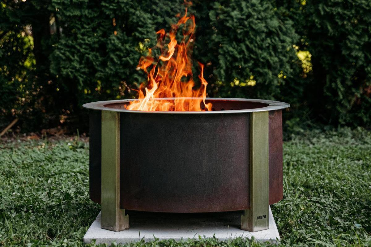 Stainless Steel Smokeless Fire Pit I374618
