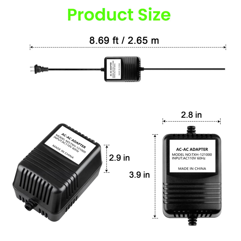 AC Adapter Class 2 Transformer Power Supply O57314