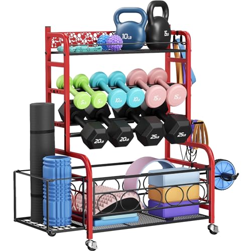 Dumbbell Rack with Wheels O6979