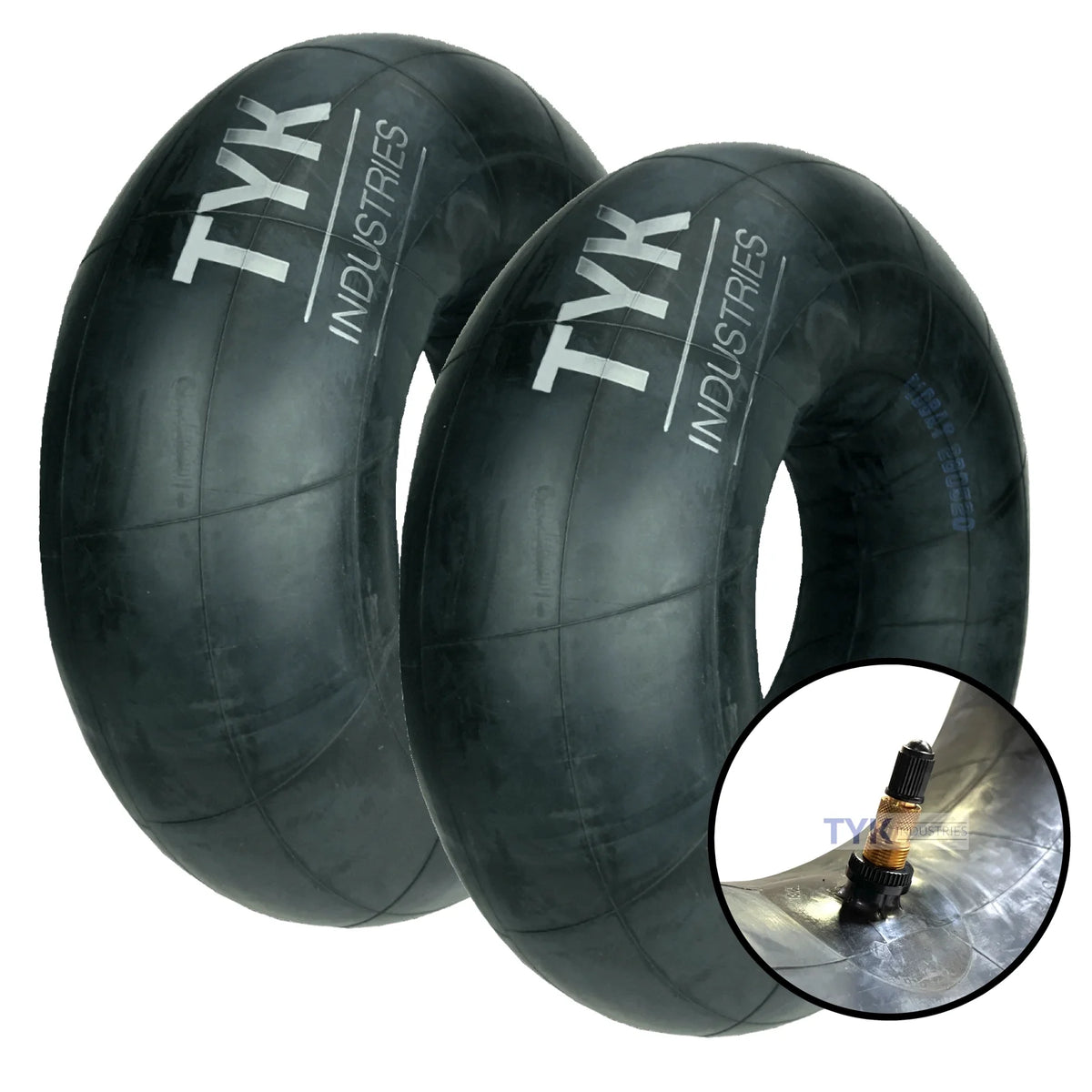 Two 7.5-22, 8-22, 8.3-22, 9-22, 9.5-22 Tractor Tire Inner Tubes TR218A Radial S730