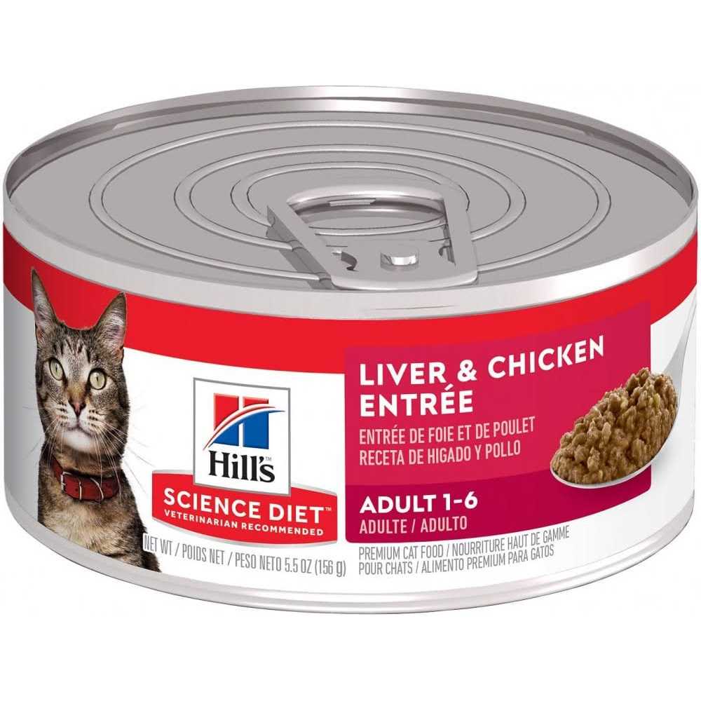 Adult Liver & Chicken Entree Canned Cat Food W939735