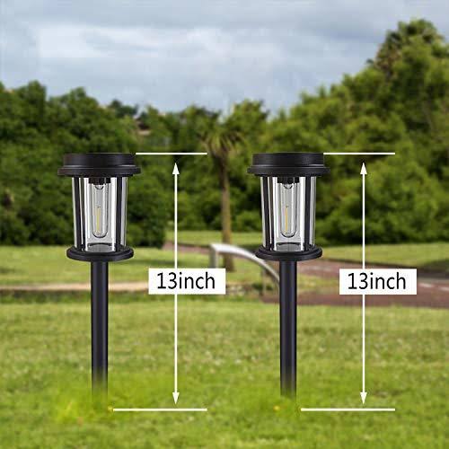 Warm Yellow Solar LED Pathway Lights Q1149