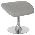 Light Gray Ottoman F5144