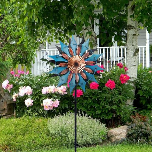 13.4" x 66" Metal Kinetic Wind Spinner S66026