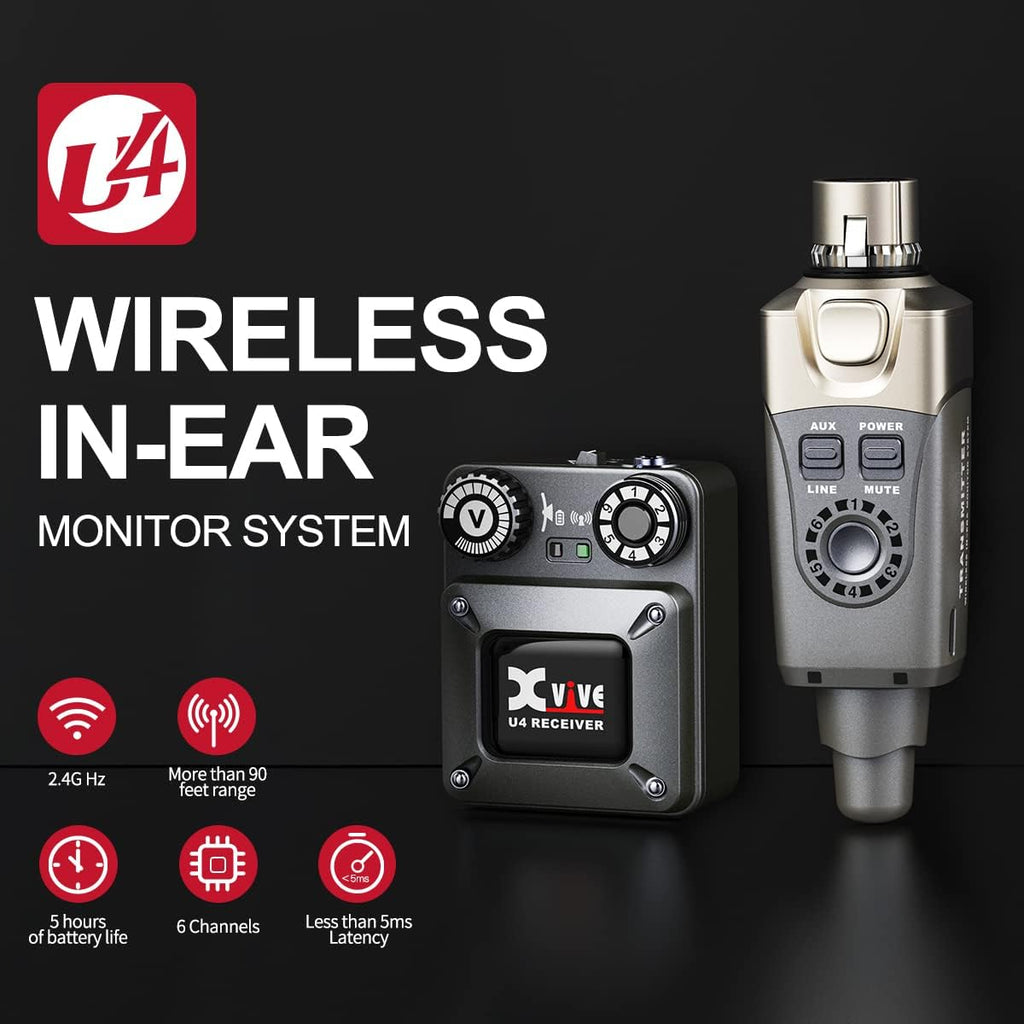 Wireless In-Ear Monitoring System and Case Bundle P489