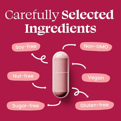 60 Capsules Vaginal Probiotics with Prebiotics and Cranberry Extract H635