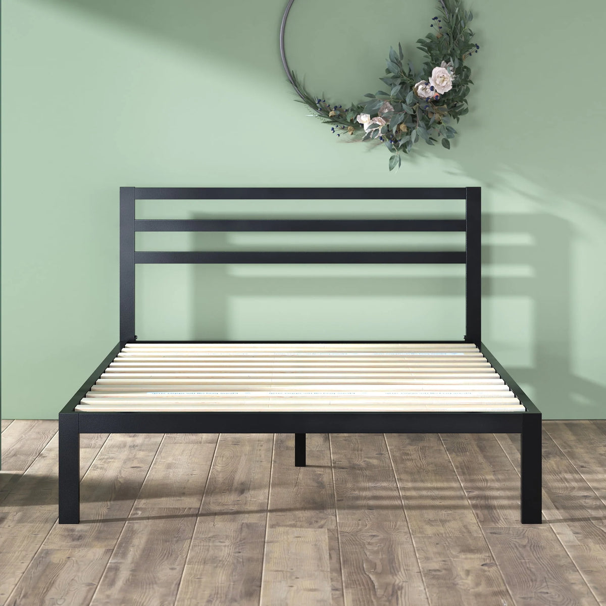 Metal Platform Bed Frame with Headboard M5917