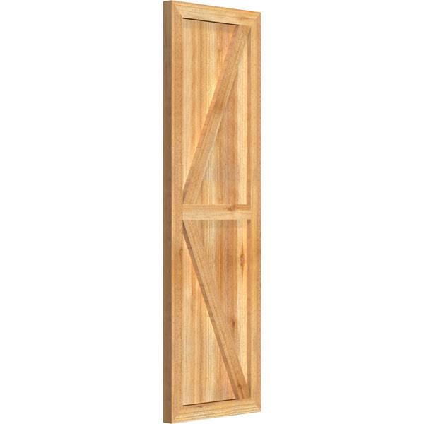Framed Board and Batten Shutters with Z-Bar P151645