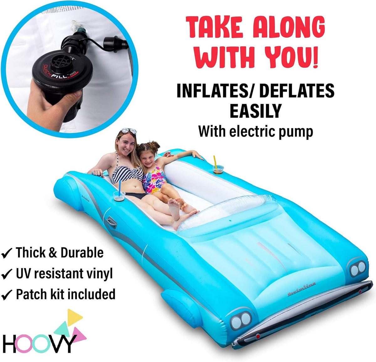 Car Pool Float Inflatable Ride On Pool Float V737129