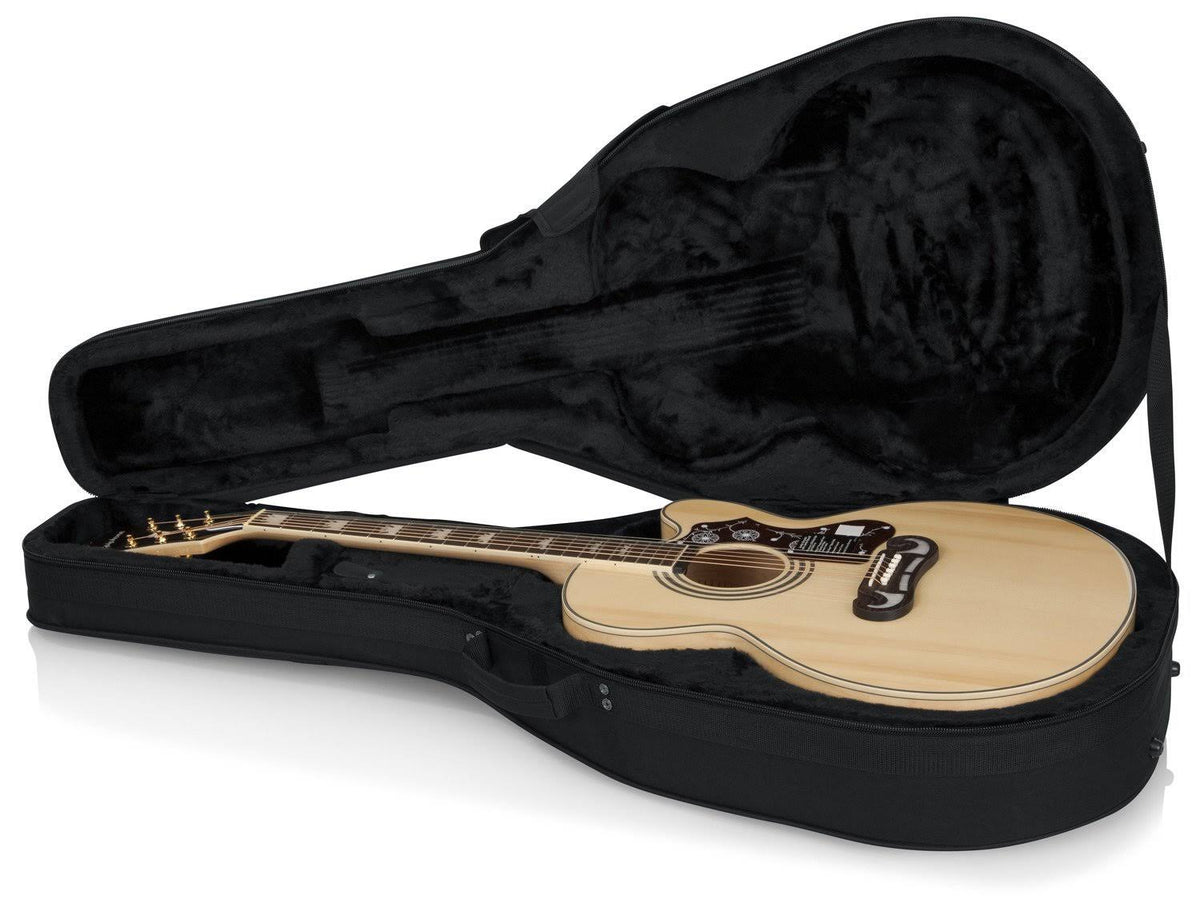 Lightweight Jumbo Acoustic Guitar Case R379