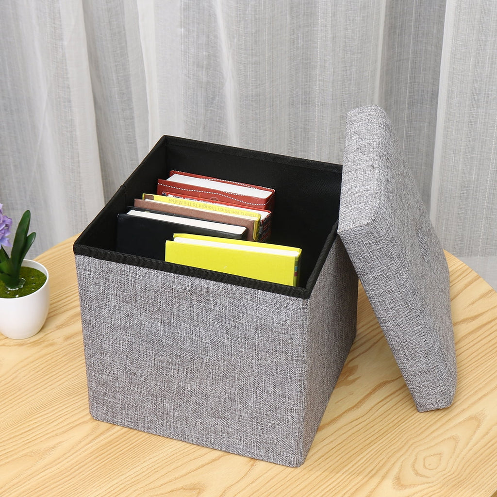 Foldable Fabric Storage Stool Z425931