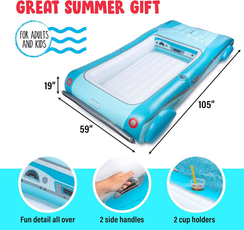 Car Pool Float Inflatable Ride On Pool Float V737129