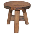 Solid Reclaimed Wood Stool X678