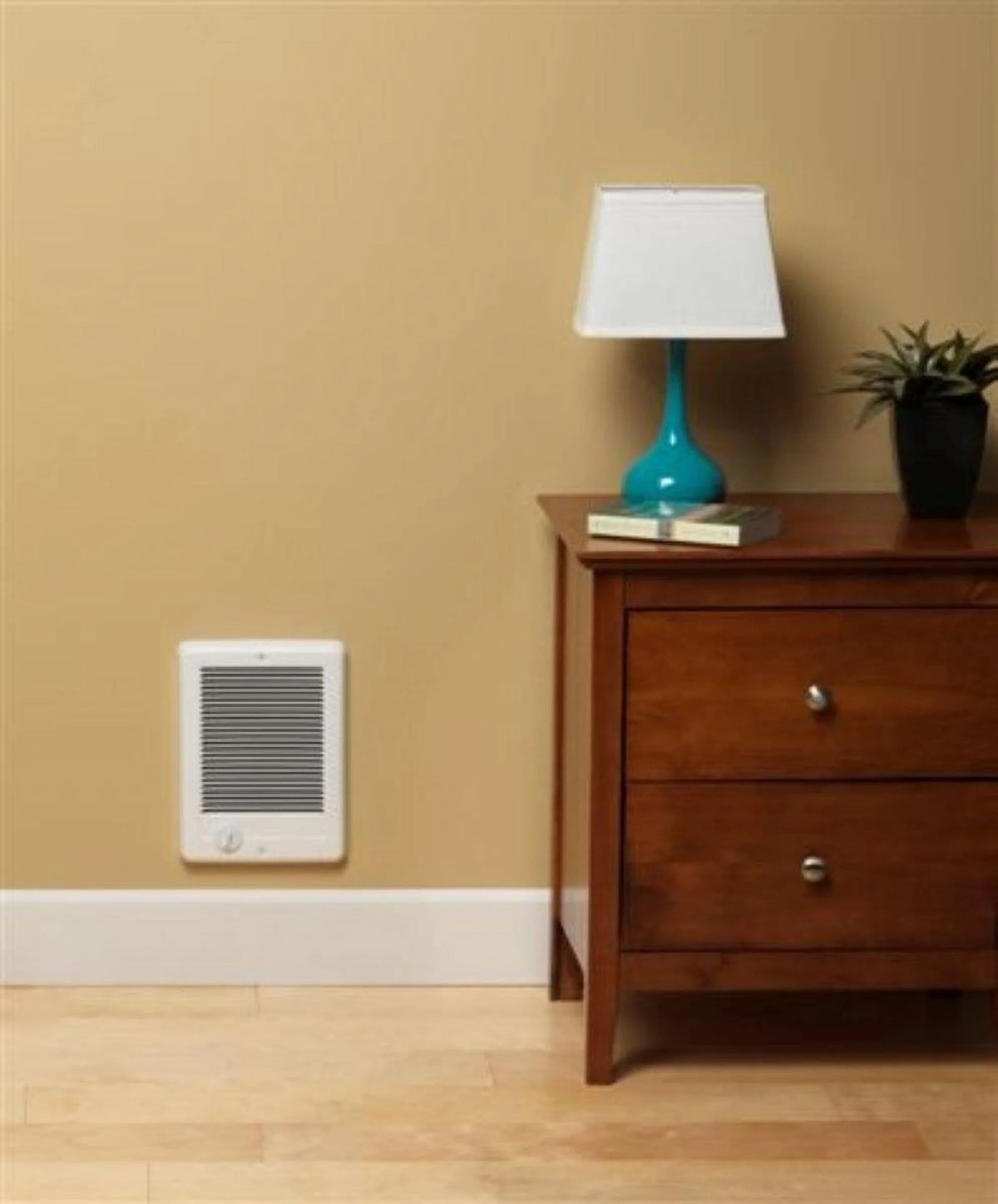 White 120V 1000W Wall Heater O23262