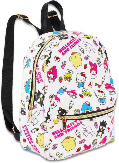 10” Faux Leather Mini Backpack S700