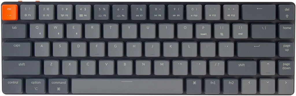 Ultra-Slim 65% Layout 68 Keys Wireless Mechanical Keyboard G453418