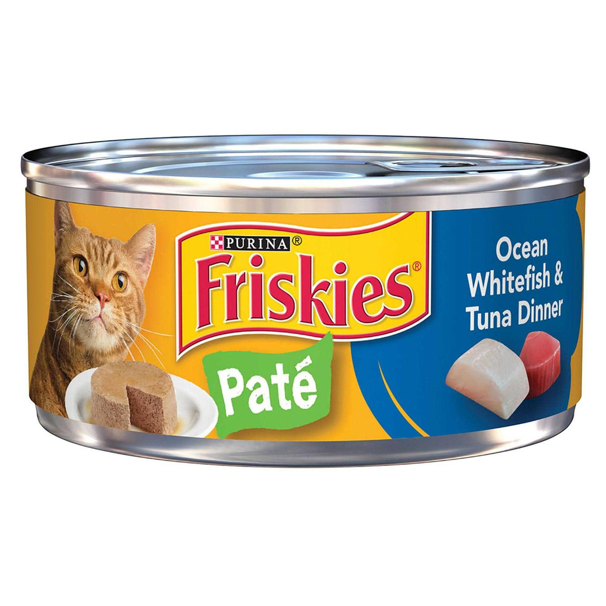 Ocean Whitefish & Tuna Dinner Pate Wet Cat Food E9805