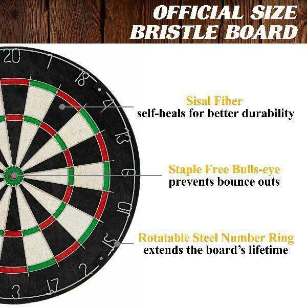 40 inch Dartboard Cabinet with LED Light Y54552