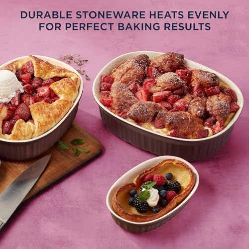 10-Piece Ceramic Bakeware Set with Lids K64491