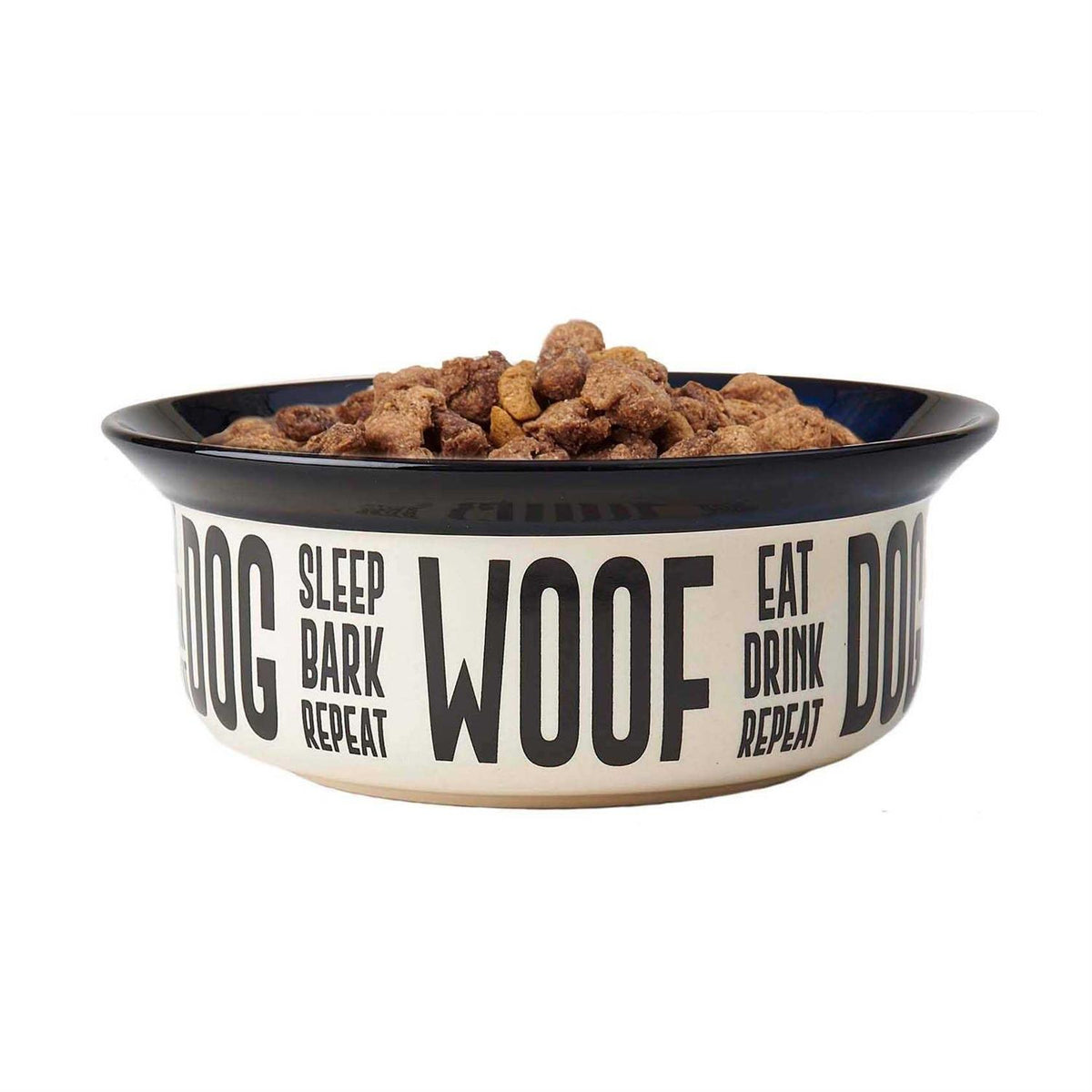 Stoneware Dog Bowl I910721