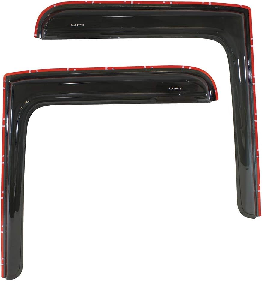 Smoke Chrome Window Visor K943