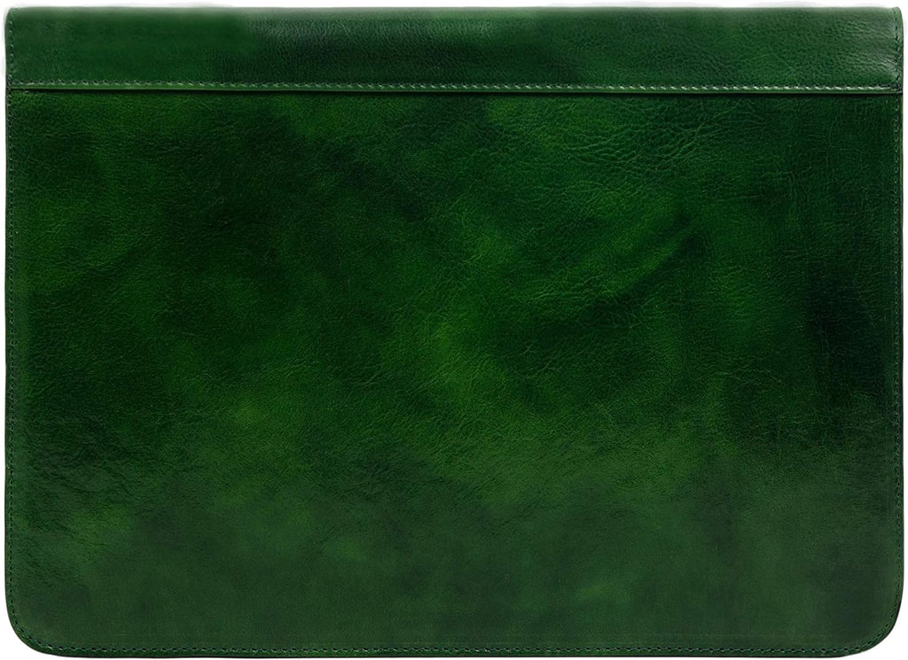 Blue Leather Portfolio Document Folder T43573