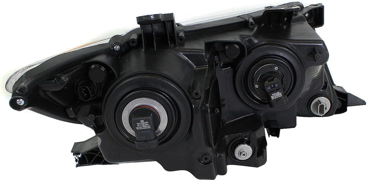 Set of 2 Halogen Headlight Assembly with Clear Lens Y359