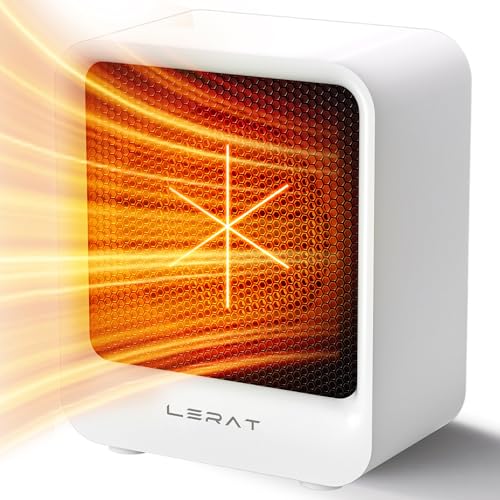 Electric Space Heater, 500 Watts 2 Speeds Black L418772