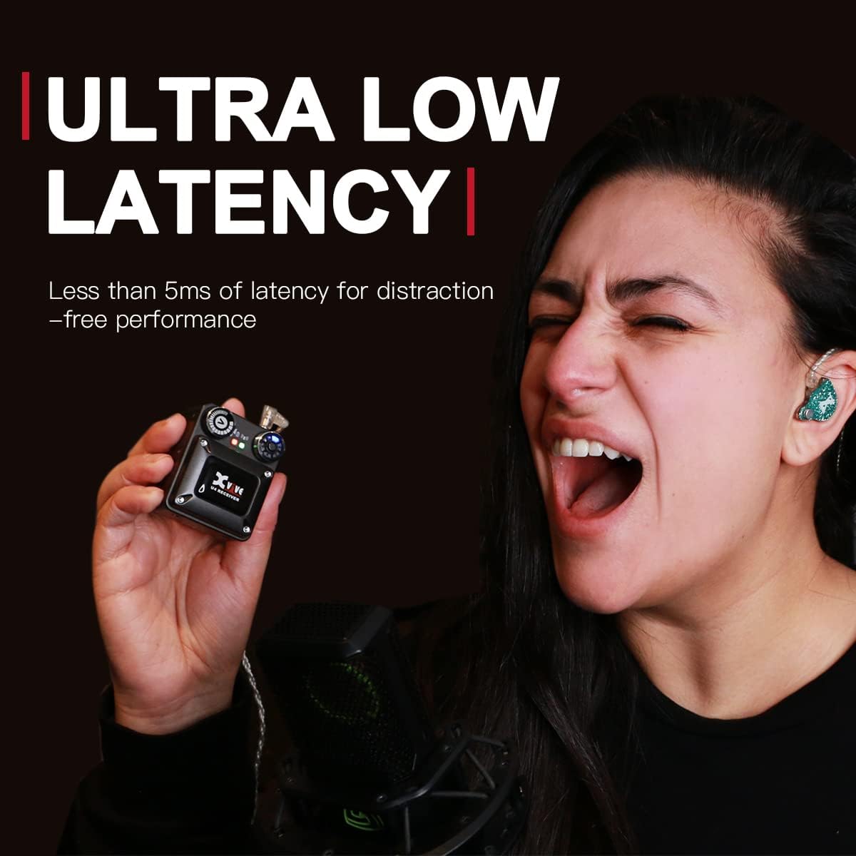 Wireless In-Ear Monitoring System and Case Bundle P489