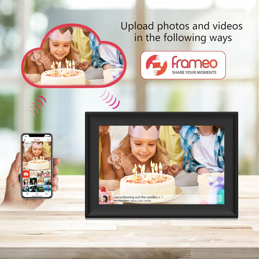 10.1 Inch Smart WiFi Digital Photo Frame with Touch Screen A656898