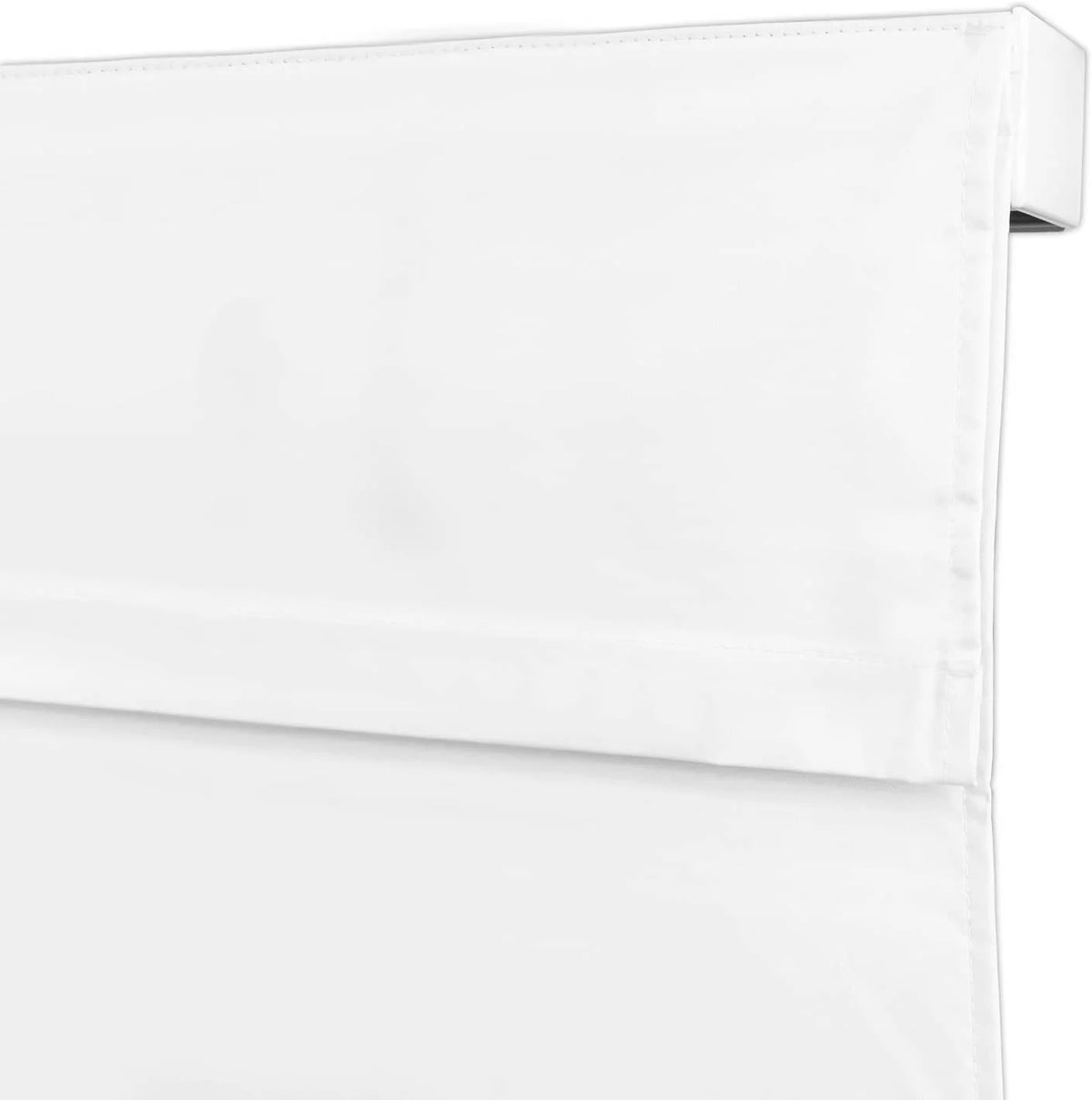 White Cordless Blackout Roman Shade 35"x64" G7868