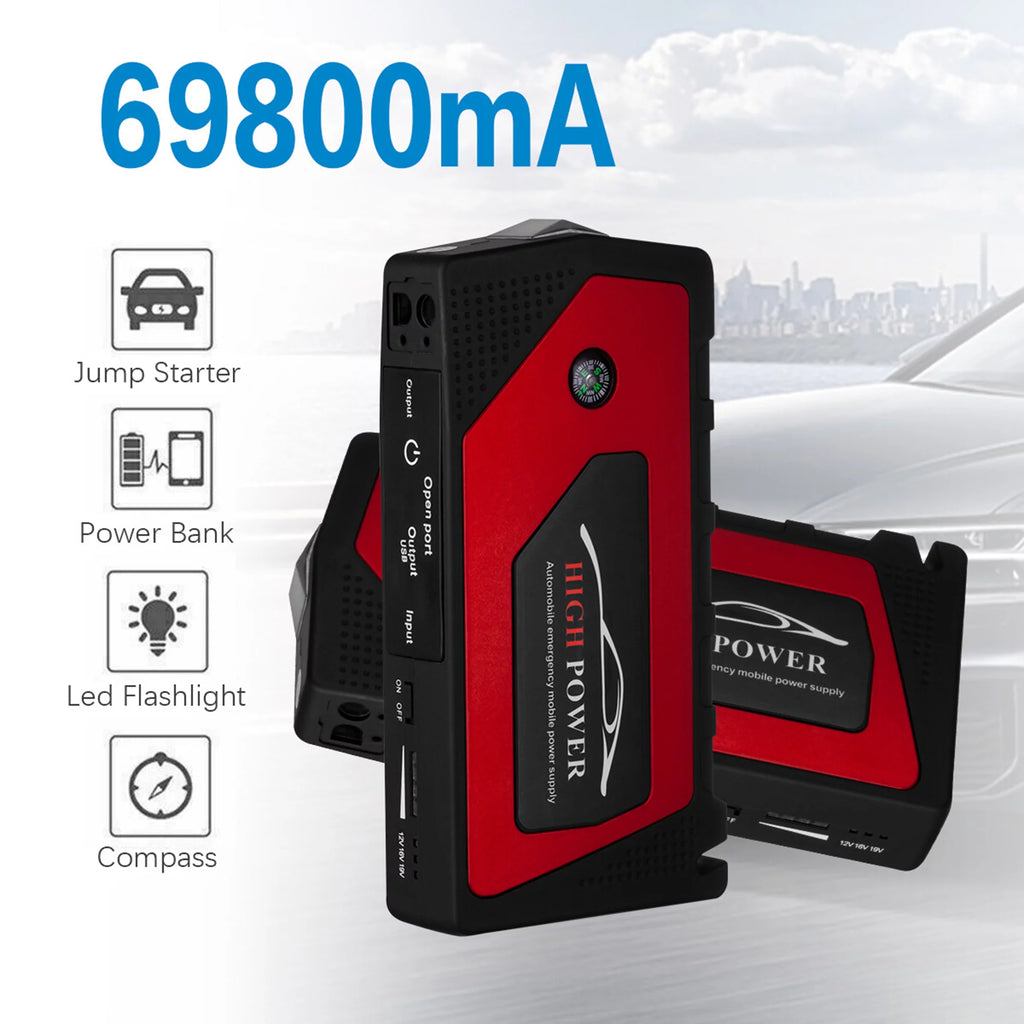 69800mAh Portable Car Jump Starter Power Bank V544698