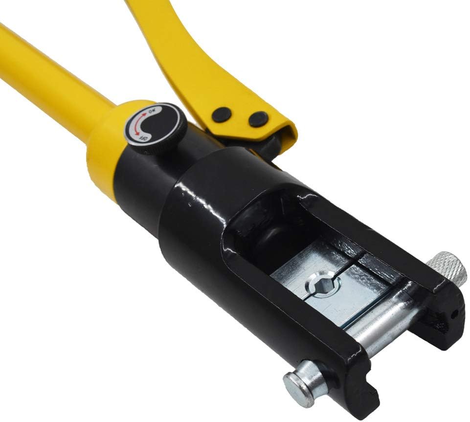 16 Ton Hydraulic Wire Crimper with 11 Dies N5679