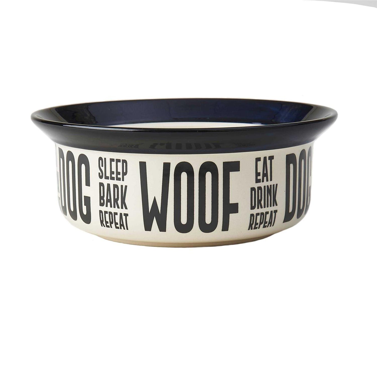 Stoneware Dog Bowl I910721