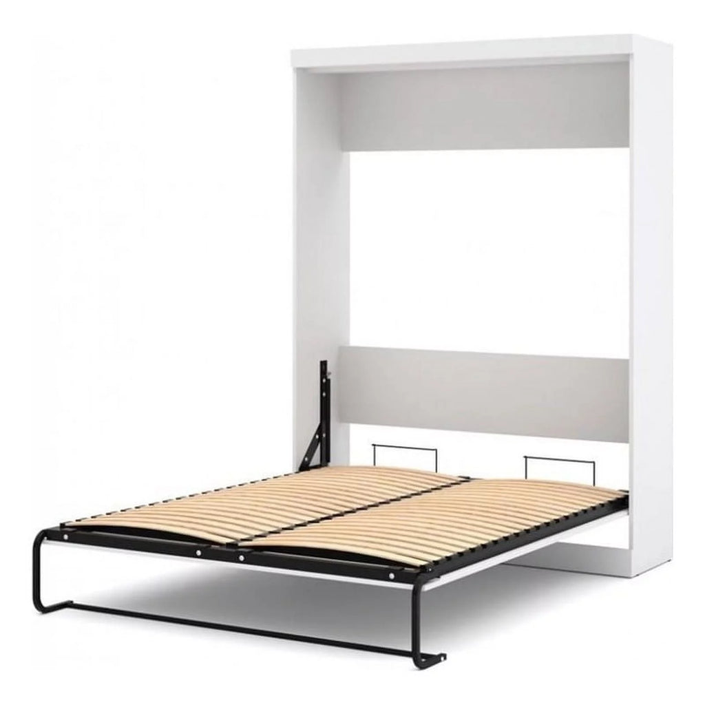 White Queen Wall Bed O589