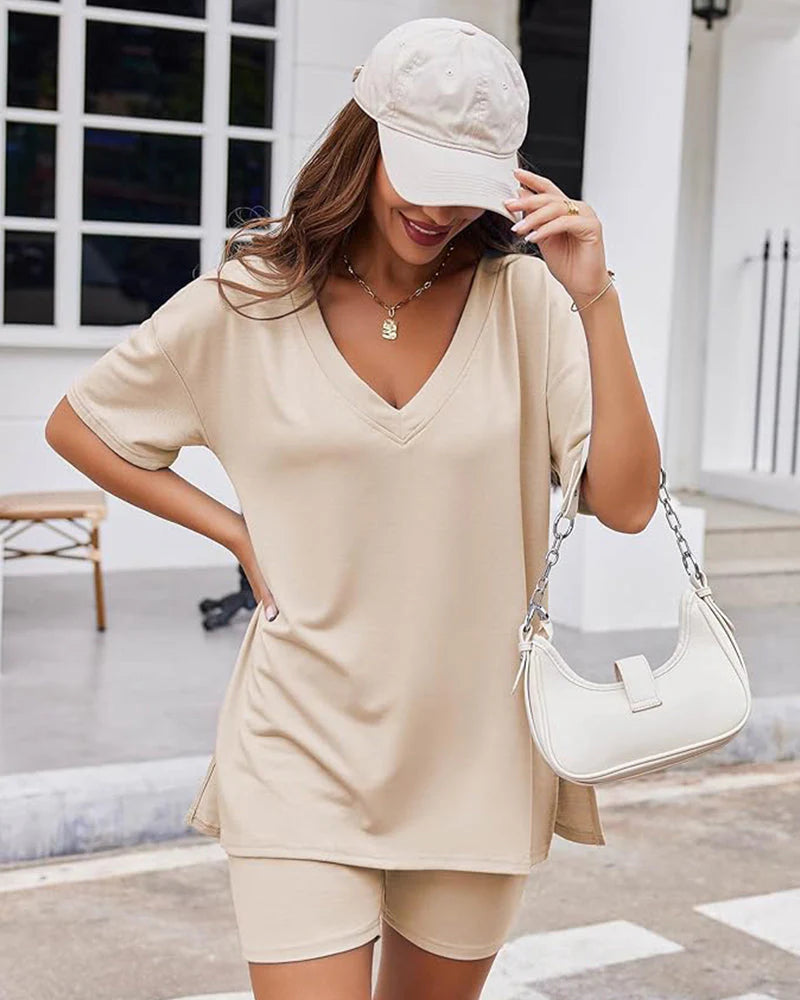 Oversized 2-Piece Lounge Set R2406