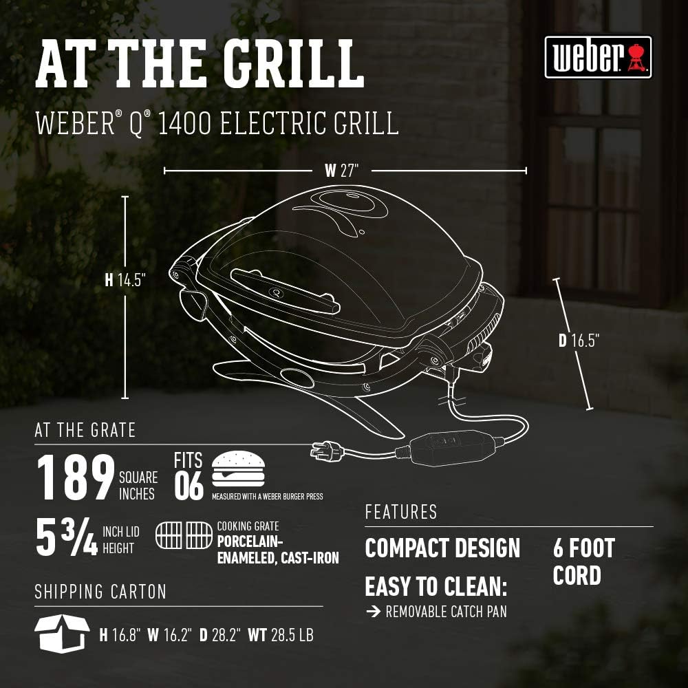 Gray Electric Grill X848