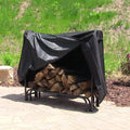 Black Firewood Log Rack Cover G36680