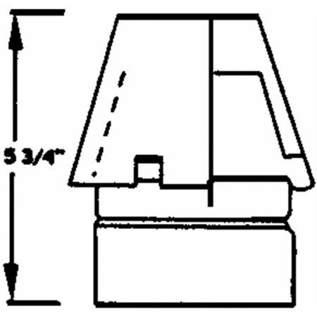 Pellet Stove Pipe Exit Cap Y891
