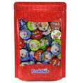 Christmas Milk Chocolate Snowman Themed Discs, Double Crisps, Individually Wrapped Foils (1 Pound) P213805
